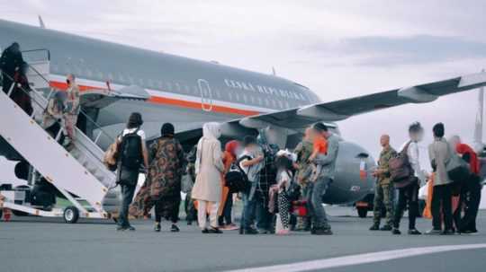 české evakuačné lietadlo