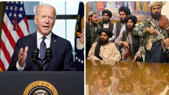 Joe Biden a Taliban
