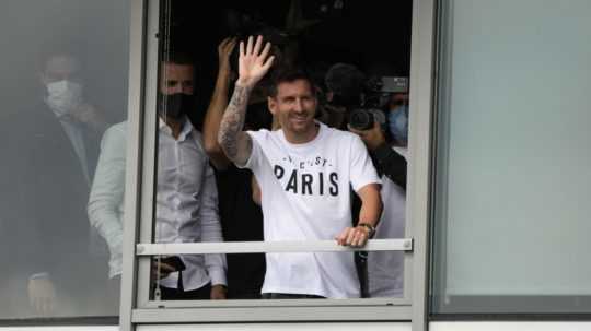 Lionel Messi v Paríži