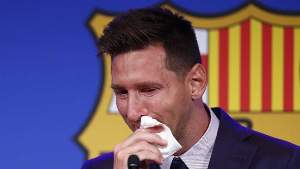 Messi sa v slzách lúči s Barcelonou: Urobil som všetko, aby som mohol ostať