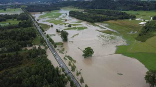 Ničivé záplavy v Nemecku.