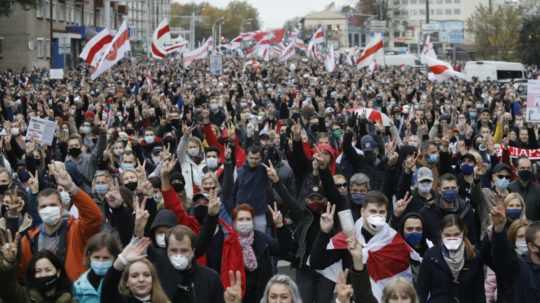 protesty v Bielorusku