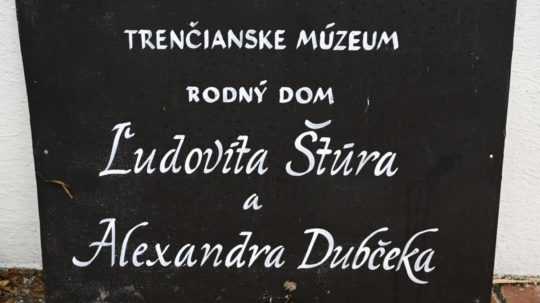 rodný dom Alexandra Dubčeka a Ľudovíta Štúra v Uhrovci
