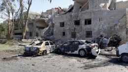 Bombový útok v Damasku.