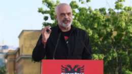 albánsky premiér Edi Rama