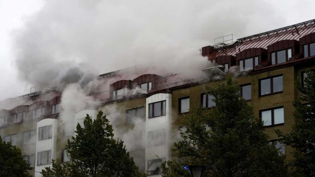 V Göteborgu vybuchol obytný dom, viacero ľudí utrpelo zranenia
