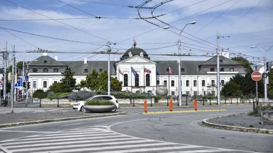 Prezidentský palác Hodžovo námestie.
