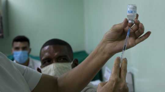 Kubánska vakcína Abdala.