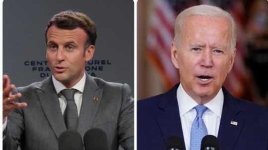 Macron bude hovoriť s Bidenom o diplomatickom spore o ponorky