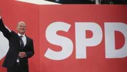Kandidát SPD a minister financií Olaf Scholz
