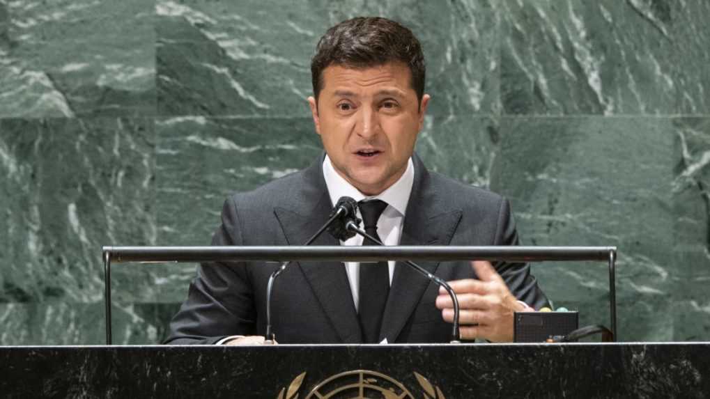 Prezident Zelenskyj vyzval štáty OSN, aby odsúdili ruskú okupáciu Krymu