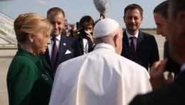Pápež s Hegerom a Kollárom