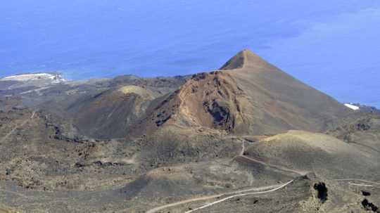 Sopka Teneguía na ostrove La Palma