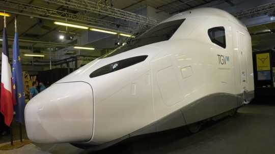 nový model vlaku TGV