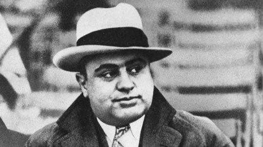 známy americký mafián Al Capone