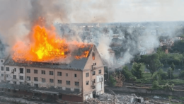 Požiar v Bratislave