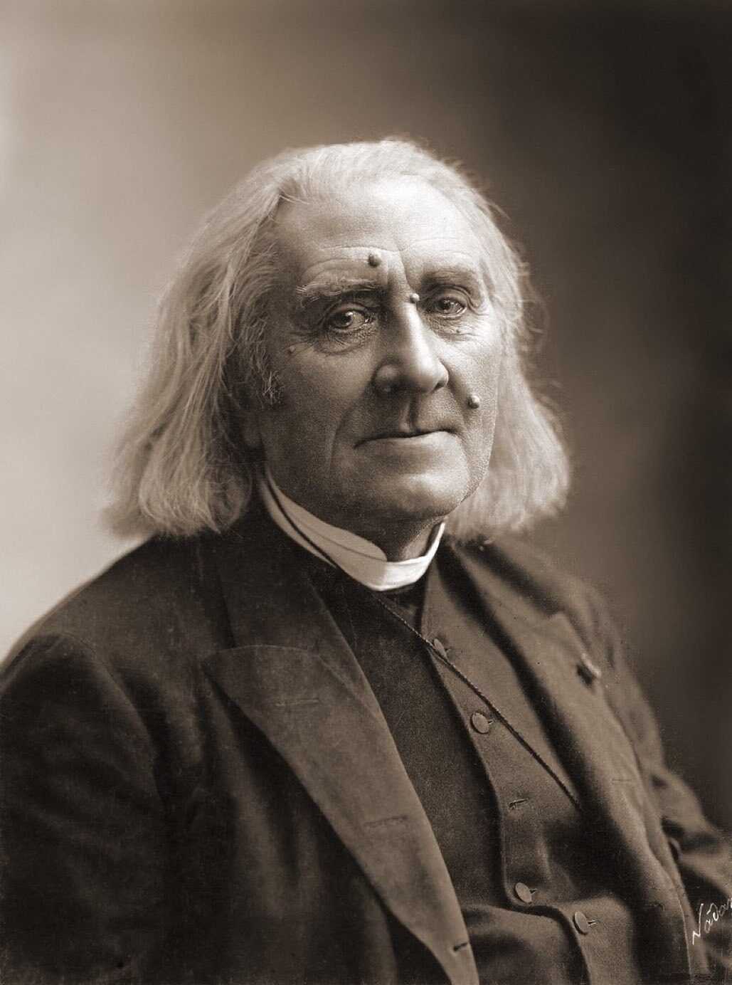 Portrétová fotografia – Franz Liszt