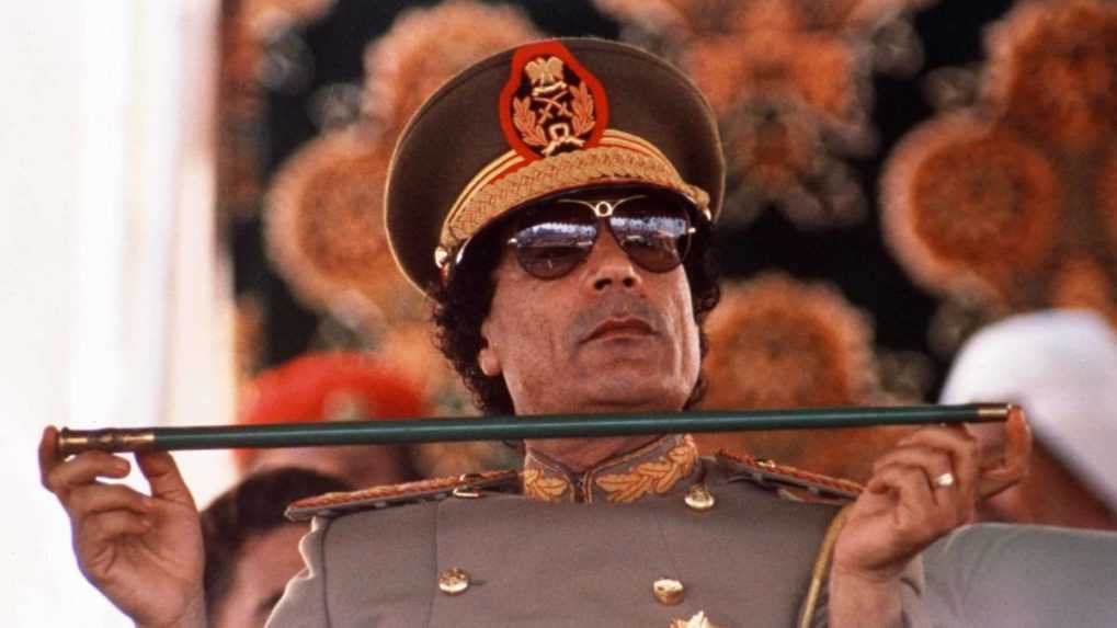 bývalý líbyjský líder Muammar Kaddáfí