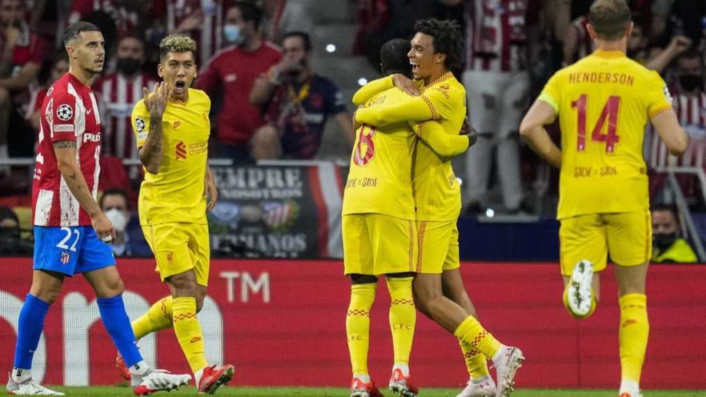 Liga Majstrov: Liverpool vyhral nad Atleticom, Dortmund schytal štvorku v Amsterdame