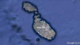 Malta na Google Earth