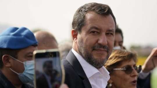 bývalý taliansky minister vnútra Matteo Salvini