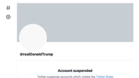 Sociálna sieť twitter natrvalo odstránila Trumpov účet