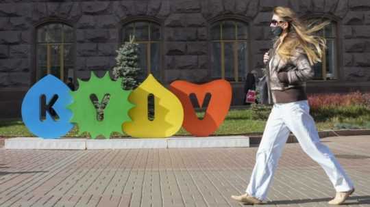 Žena v Kyjeve