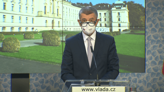 Na snímke český premiér Andrej Babiš.