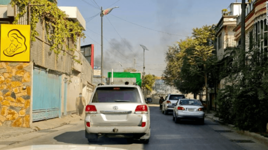 Výbuch v Kábule