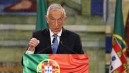 Úradujúci portugalský prezident Marcelo Rebelo de Sousa.