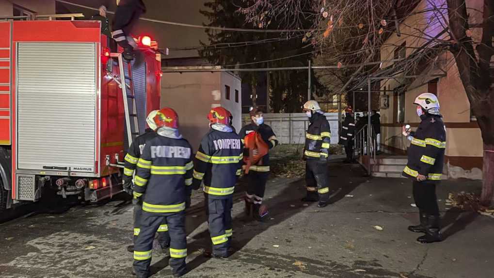 Pri požiari v rumunskej nemocnici zomreli dvaja covidoví pacienti