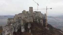 Spišský hrad v rekonštrukcii