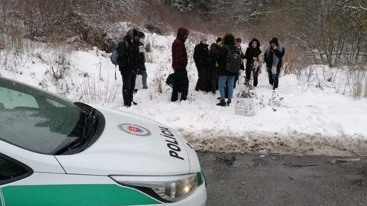 Na slovensko-ukrajinskej hranici zadržali vlani 190 nelegálnych migrantov