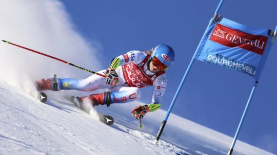 Na ilustračnej snímke americká lyžiarka Mikaela Shiffrinová.