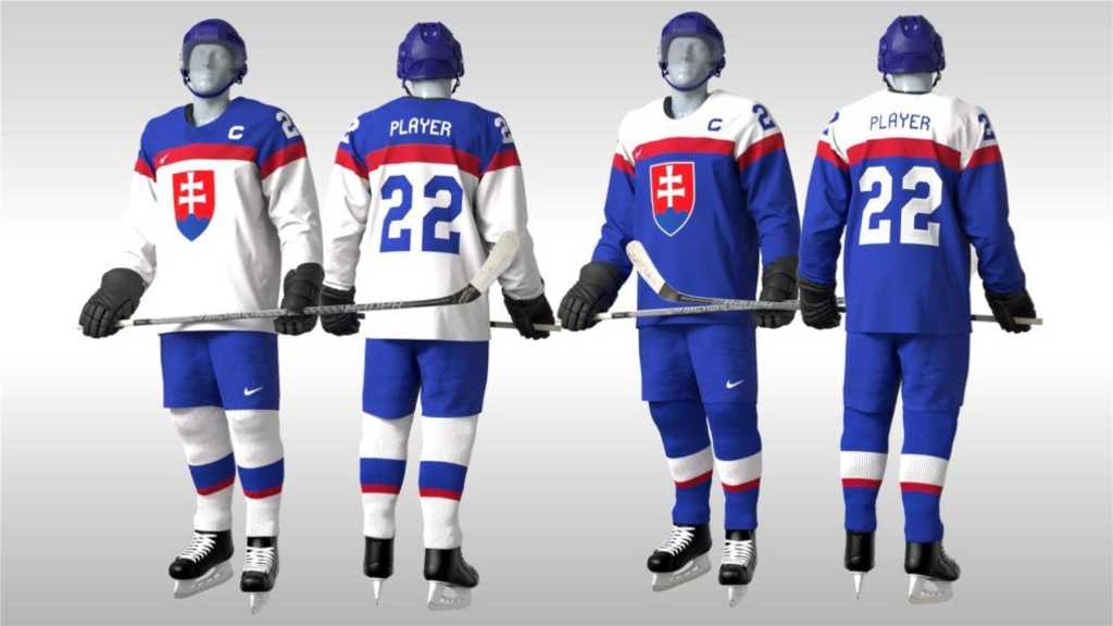 Podoba dresov slovenských hokejistov na ZOH 2022 je známa