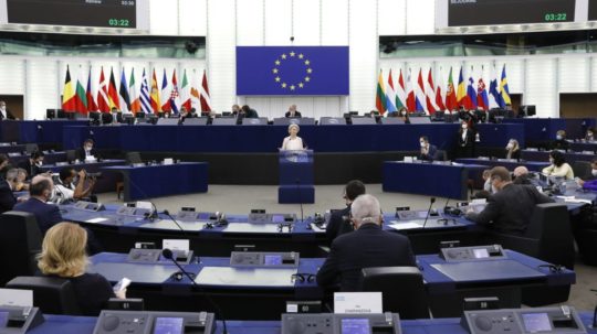 plenárne zasadnutie Európskeho parlamentu