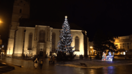 Vianočný strom v Prešove