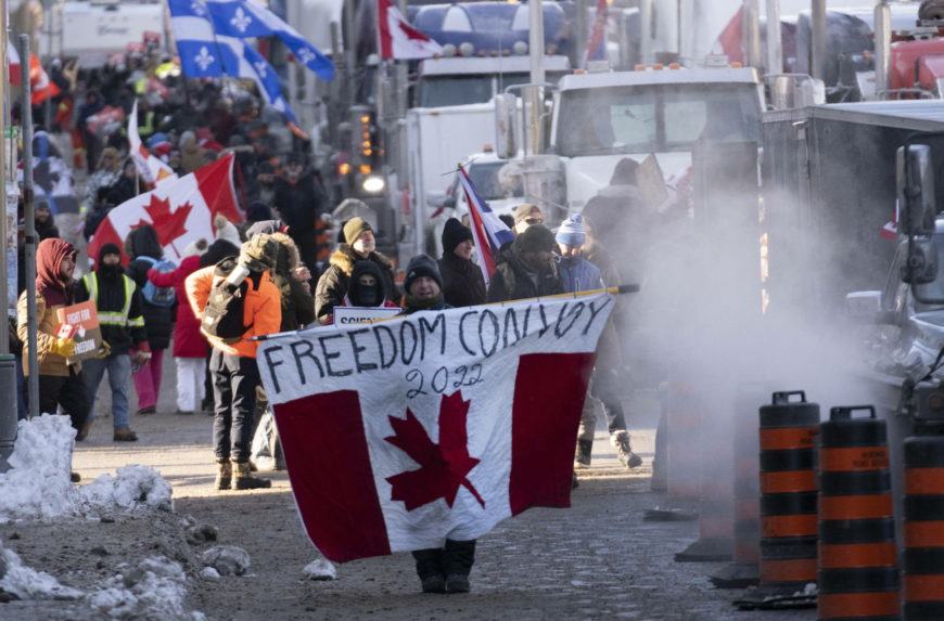 V Ottawe demonštrovali proti opatreniam. Do Ottawy dorazil takzvaný Konvoj slobody