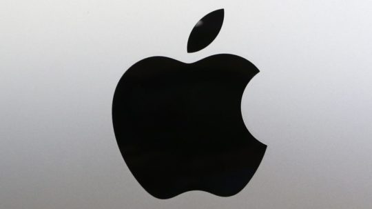 Logo americkej firmy Apple.