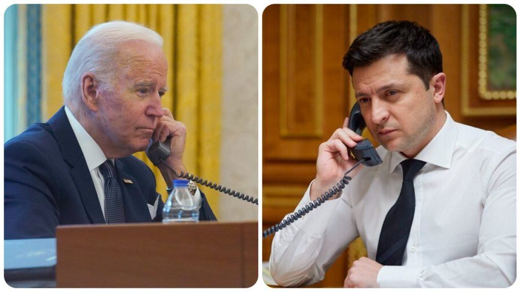 Zelenskyj mal dlhý telefonát s Bidenom. Prezident USA prisľúbil Ukrajine podporu