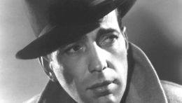 Americký herec Humphrey Bogart.