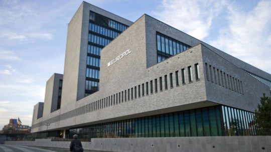 Budova Europolu v Haagu.