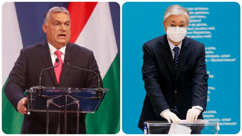 Orbán vyjadril solidaritu prezidentovi Kazachstanu