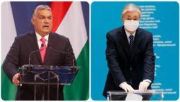 Viktor Orbán a Kasym-Žomart Tokajev