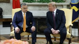 Viktor Orbán a Donald Trump
