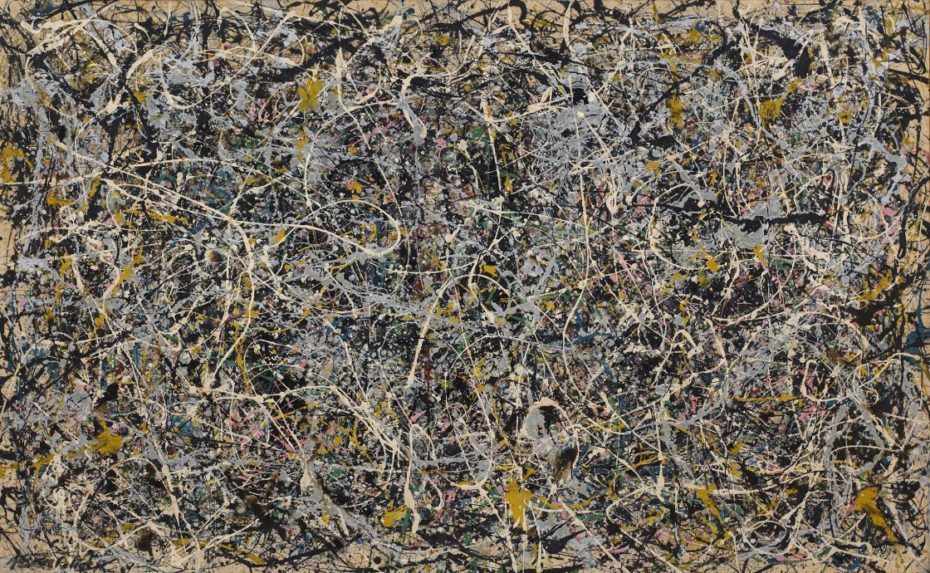 Obraz Number 1 (1949) od Jacksona Pollocka.