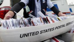 listy, ktoré doručuje americká pošta