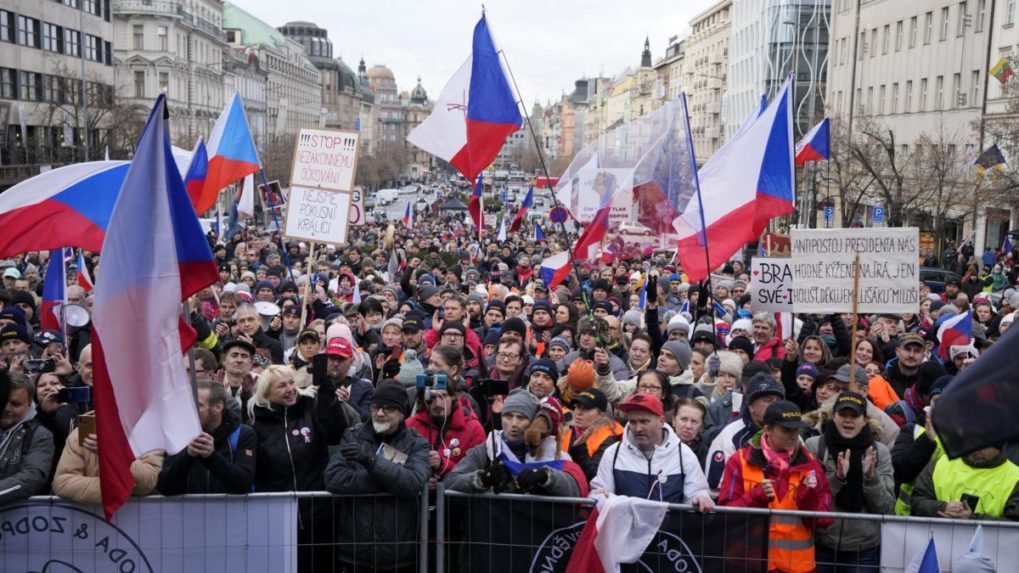 V Prahe sa protestovalo proti aktuálnym opatreniam