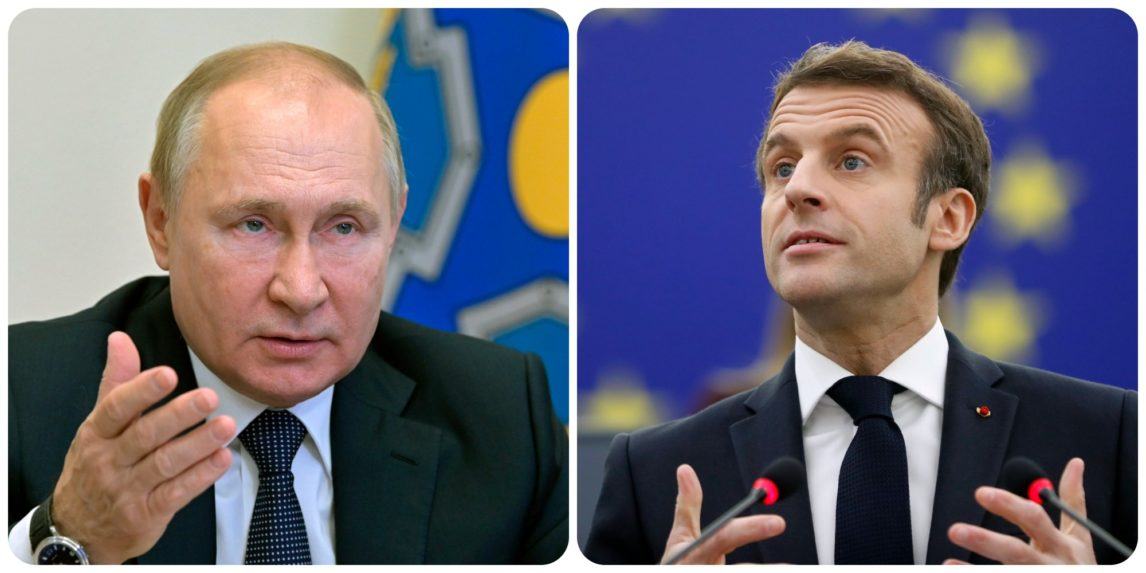 Macron s Putinom od odhalenia masakra v Buči nehovoril