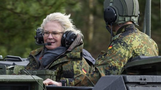 Nemecká ministerka obrany Christine Lambrechtová.